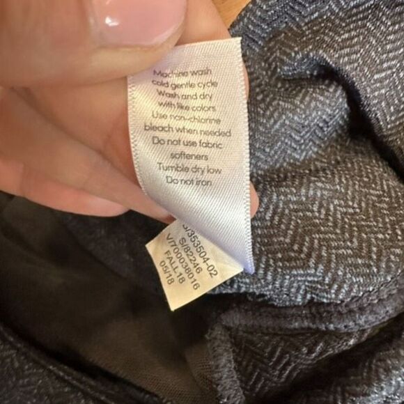 ATHLETA Herringbone Mercer Tights Leggings‎ Pockets Navy Size XS #353504 Petite - Picture 7 of 15